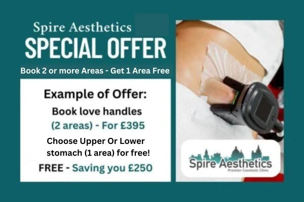 Fat Freezing Promotion Wibsey from Spire Aesthetics - Book Today!