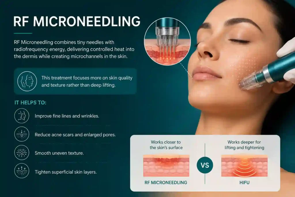 What Does RF Microneedling Do That HIFU Alone Cannot Wibsey